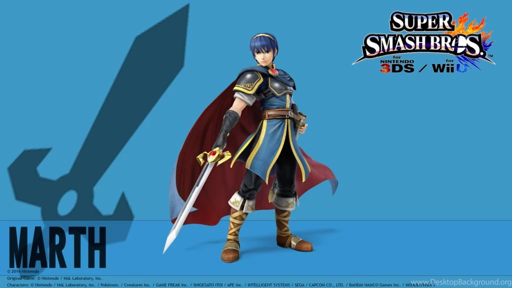 SSB4] Marth Wallpapers By SSB4Supa On DeviantArt