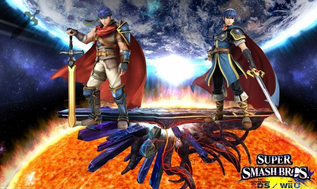 DeviantArt: More Like Marth And Ike SSB Wii U Wallpapers By SuddenJami