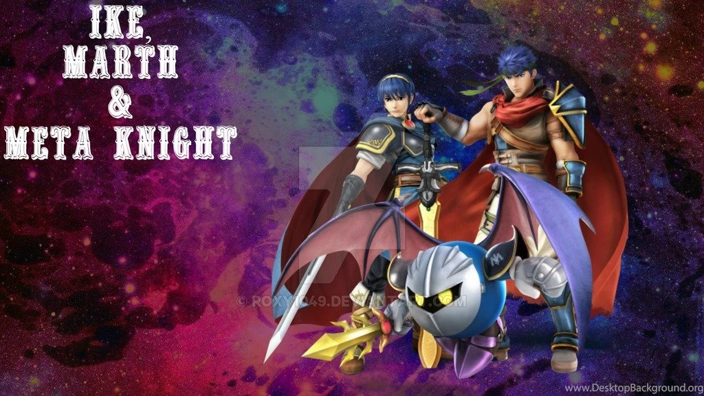 Ike, Marth, And Meta Knight (SSB4 WALLPAPER) By Roxy1049 On DeviantArt