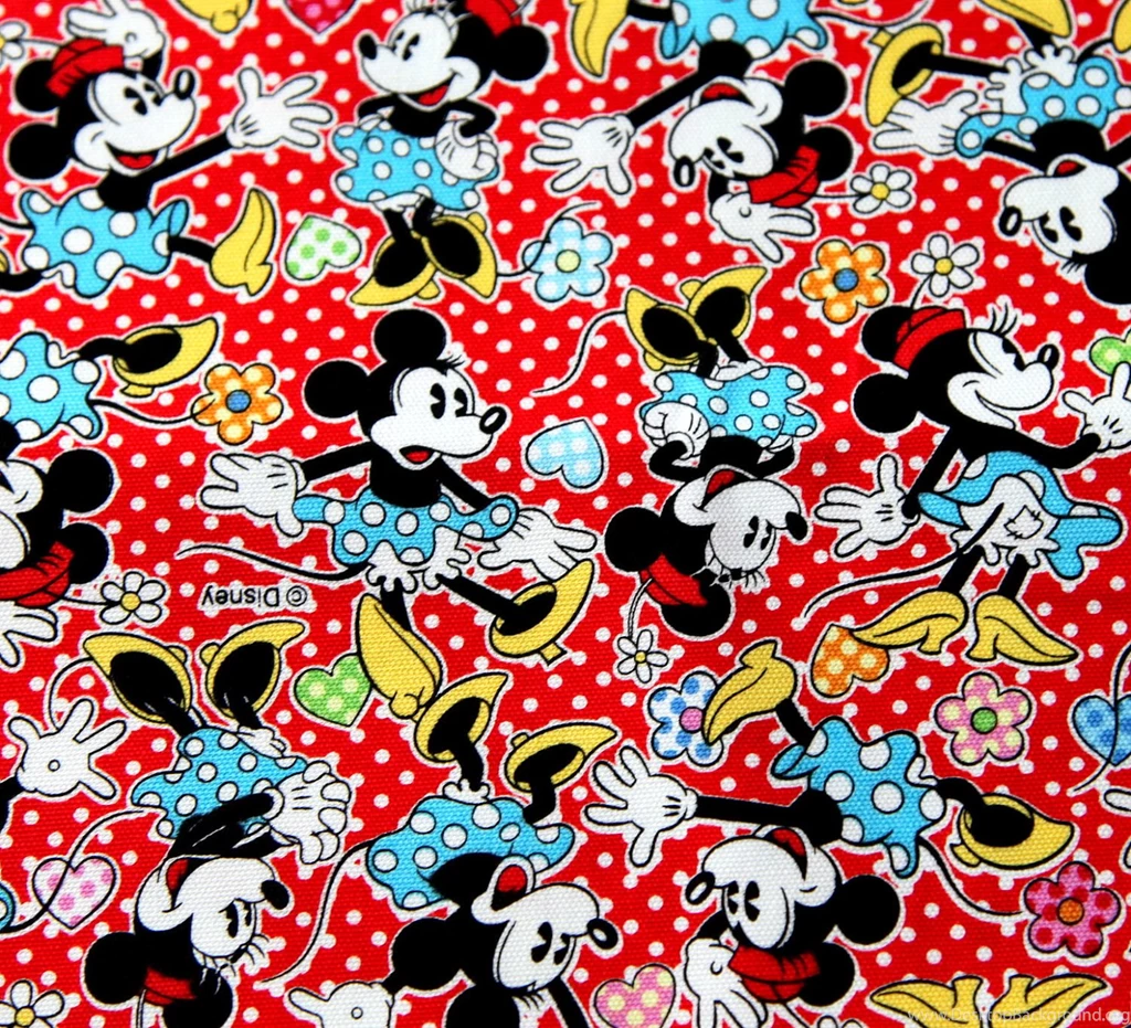 Disney Cartoon Mickey Mouse And Minnie Mouse By Beautifulwork