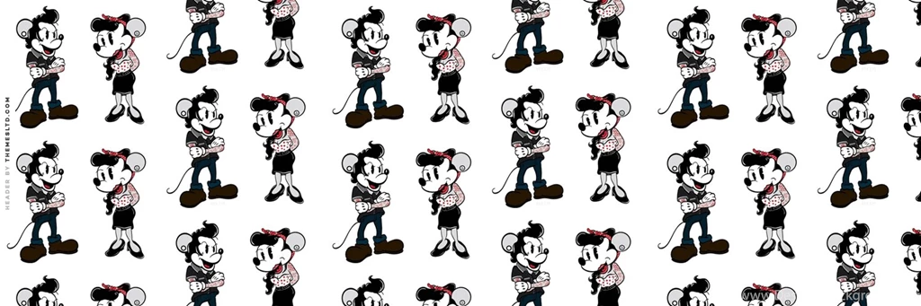 Rockabilly Hipster Mickey And Minnie Mouse Ask.fm Backgrounds ...