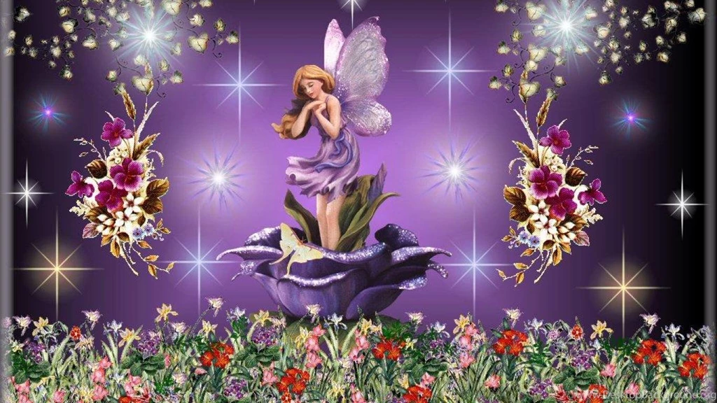 The Purple Rose Fairy Wallpapers (