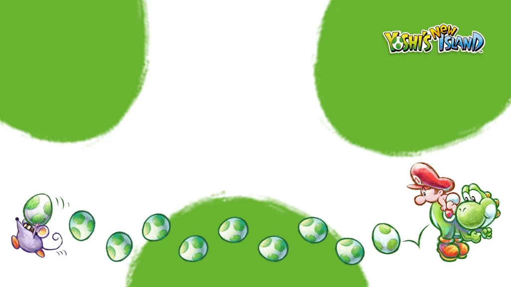 Cute Yoshi's New Island Wallpapers ⊟ Much Cuter... Tiny ...