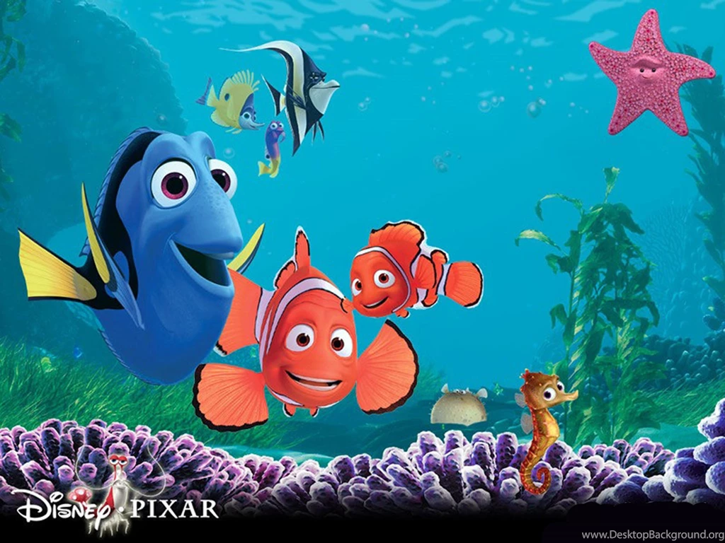 Finding Nemo 3D Movie Poster HD Wallpapers ~ Cartoon Wallpapers
