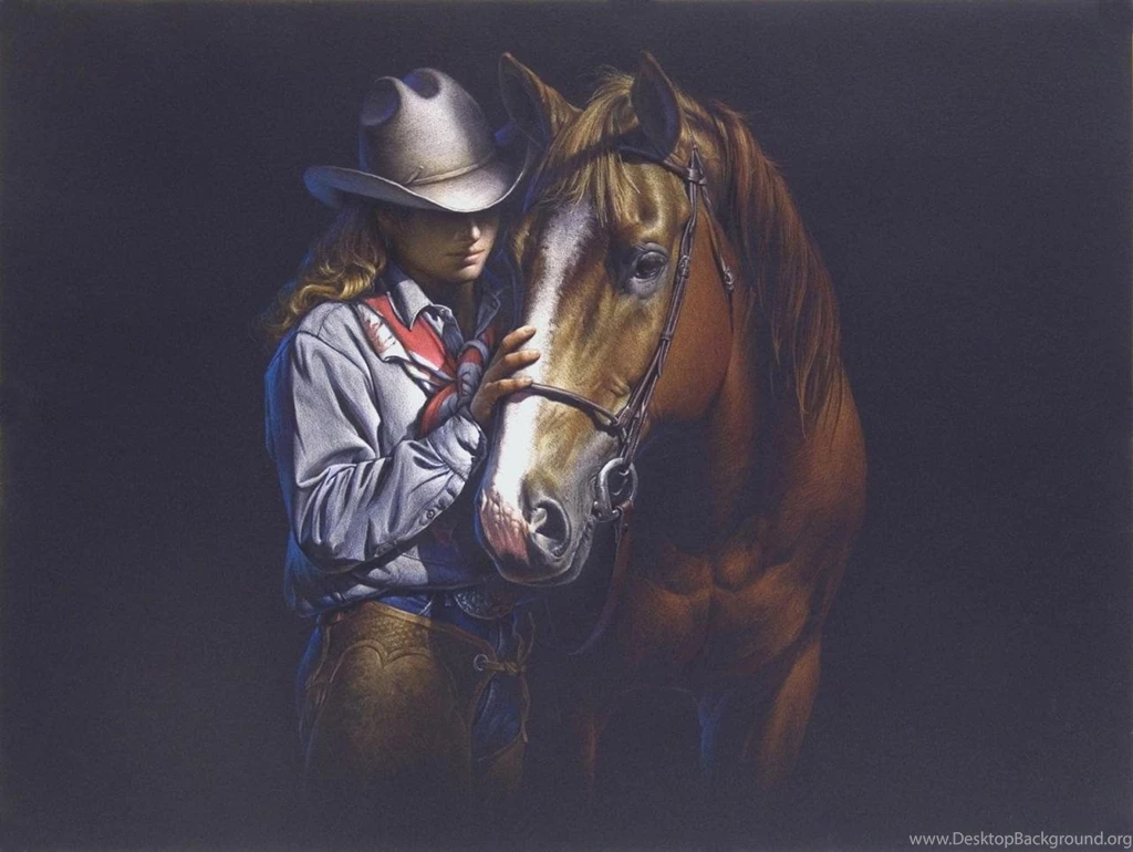 COWGIRL WALLPAPER (