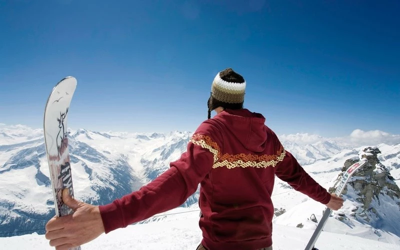 Mountains Snow Sports Guy Skiing 1920x1200 Wallpapers – Nature ...