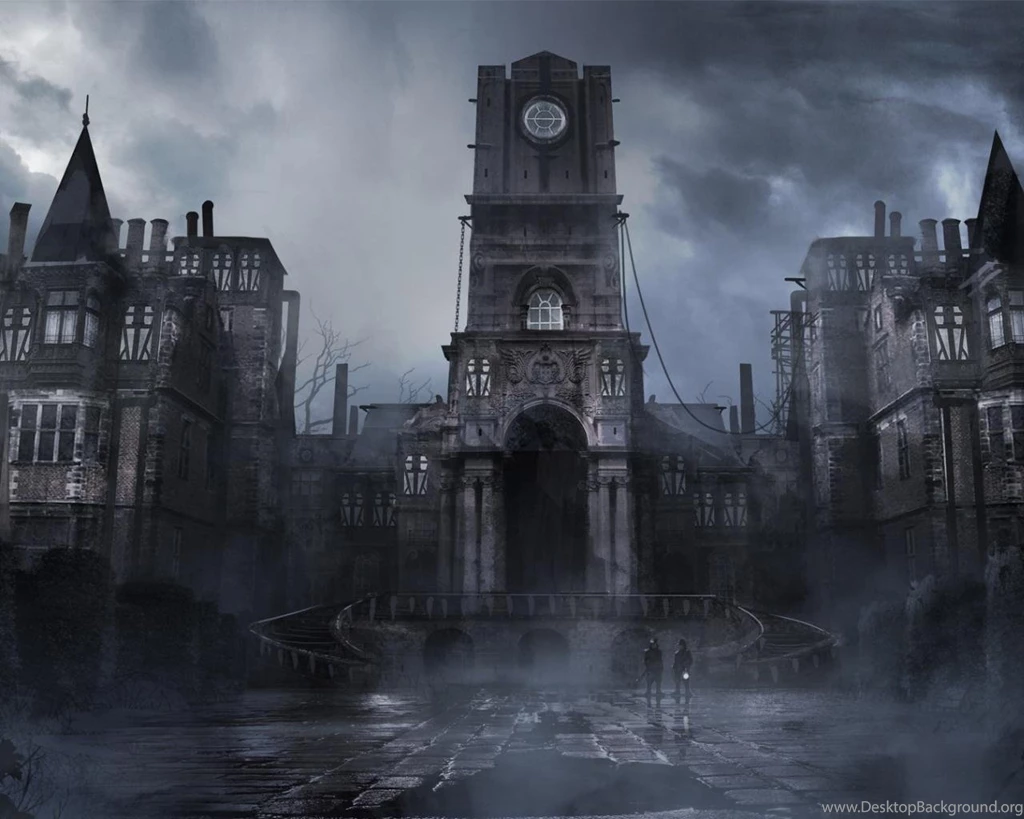 Castles Dark Fog Mist Gothic Pavement Thief Wallpapers