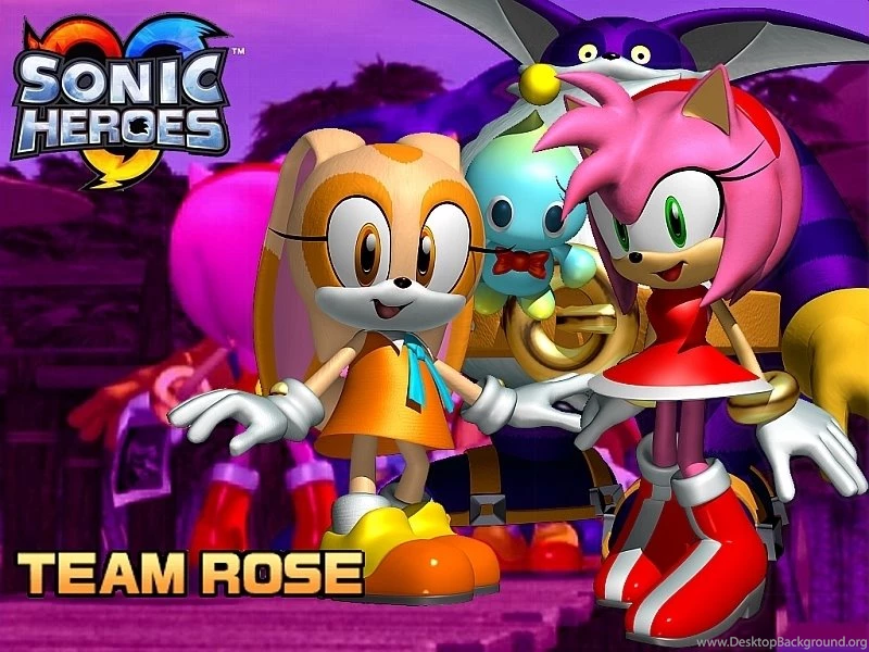 Amy's Team Sonic Heroes Wallpapers (3096753) Fanpop