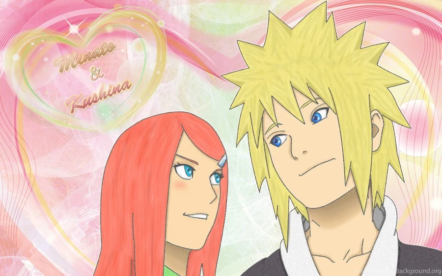 DeviantArt: More Like Wallpapers Minato Y Kushina By Helenha