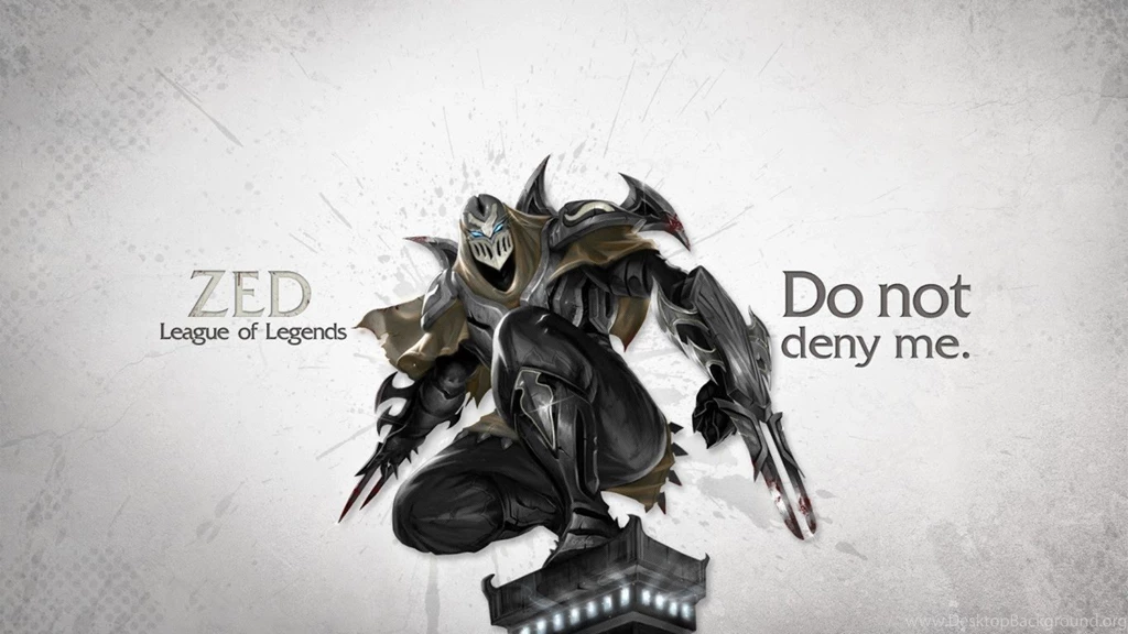 Zed League Of Legends Wallpaper, Zed Desktop Wallpapers