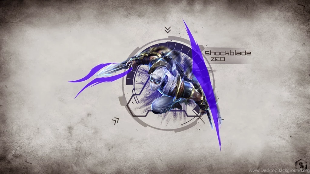 Wallpapers Shockblade Zed League Of Legends Full Hd .4 1600x900 ...