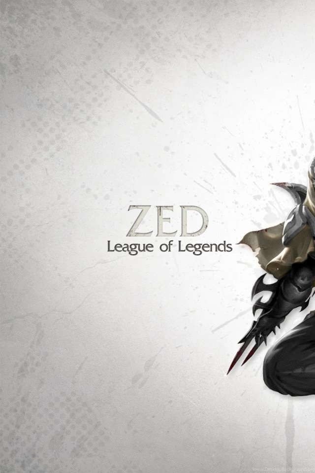 Download Wallpapers, Download 640x960 League Of Legends Zed ...