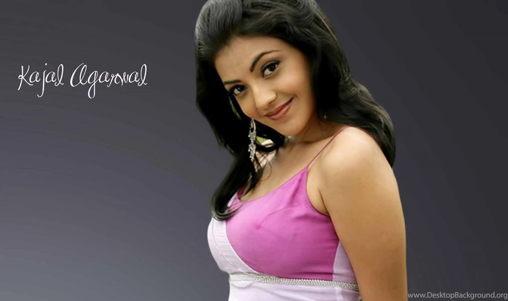 Kajal Aggarwal With Name Hd Wallpapers