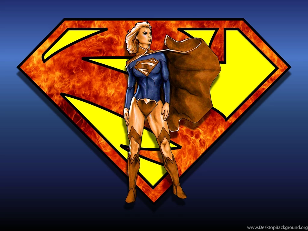 Supergirl And Superman New 52 Wallpaper.
