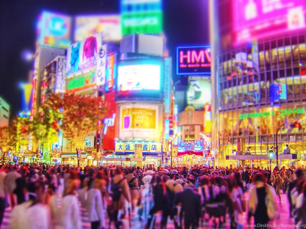 Shibuya At Night Miniture By Logic bomb42 On DeviantArt