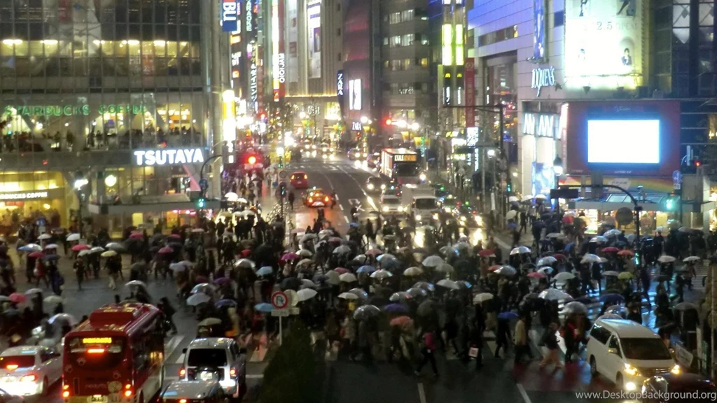 Japan Shibuya Cities Cityscapes Crossing Wallpapers