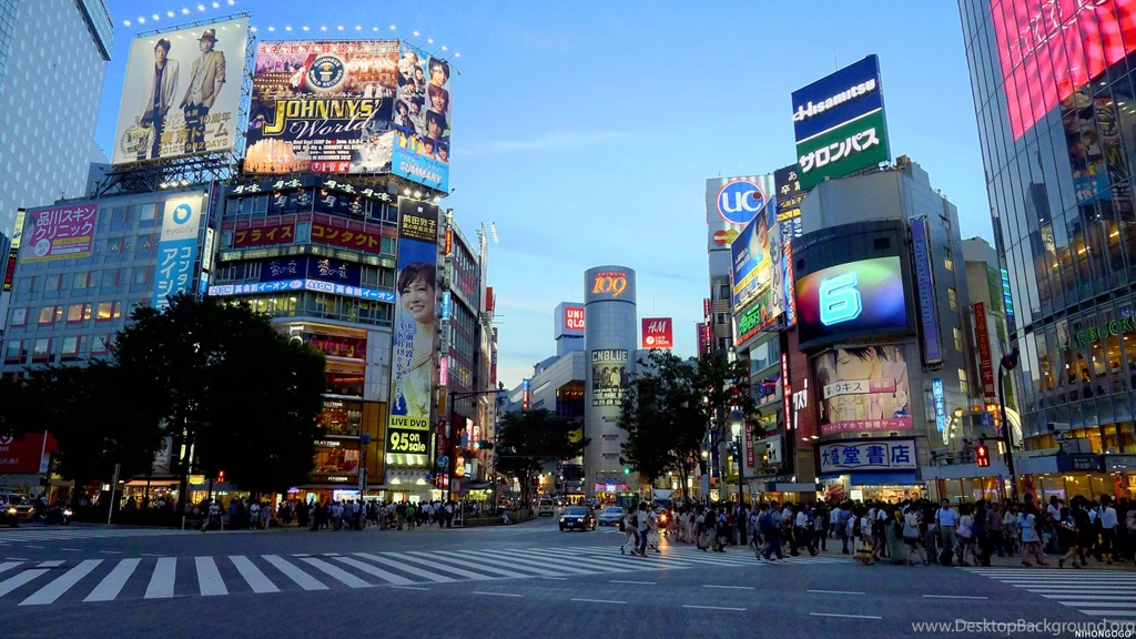 The Japan Photoblog The Shibuya Scramble Crossing   Nihongogo