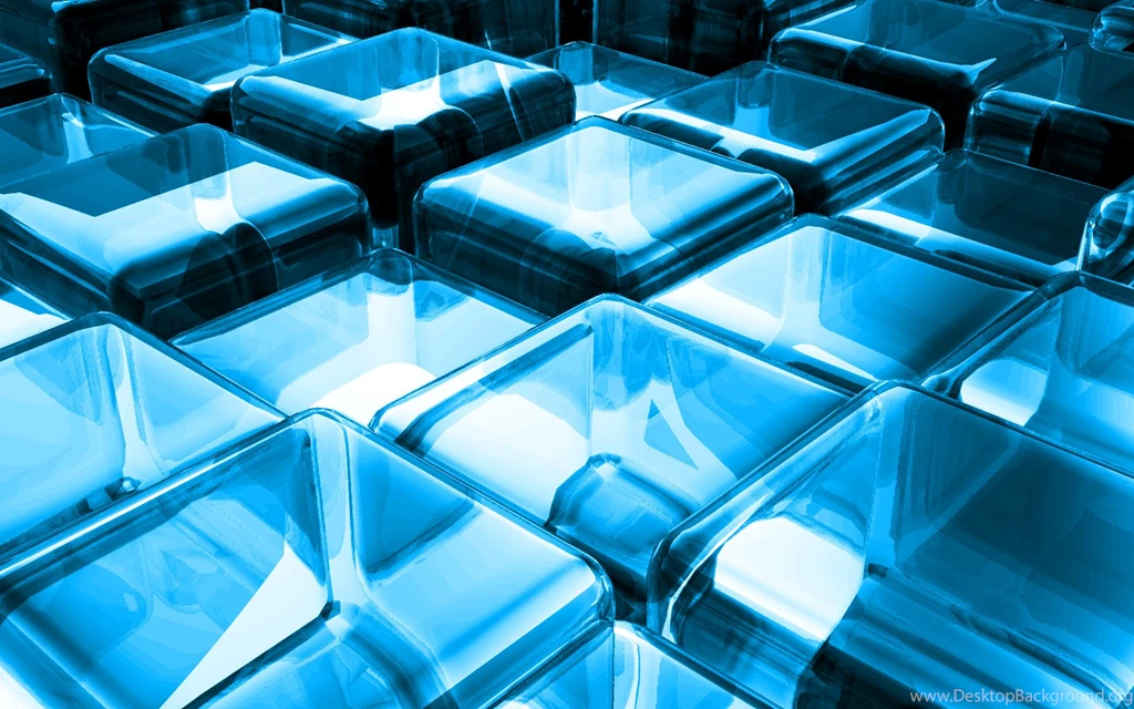 3d Transparent Cubes Wallpapers