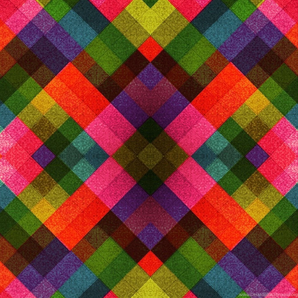 Multicolored Tile Pattern Abstract iPad Wallpapers Download ...