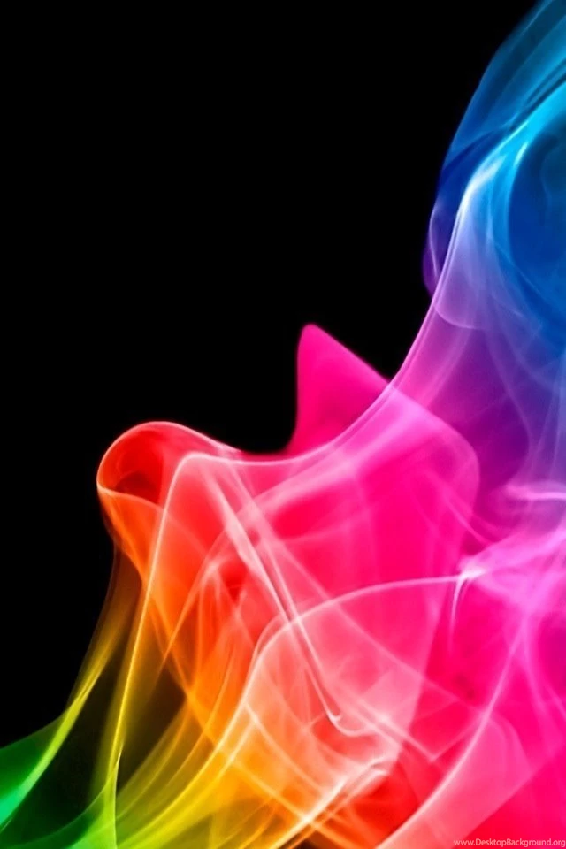 Multicolored Smoke iPhone HD Wallpaper, iPhone HD Wallpapers ...