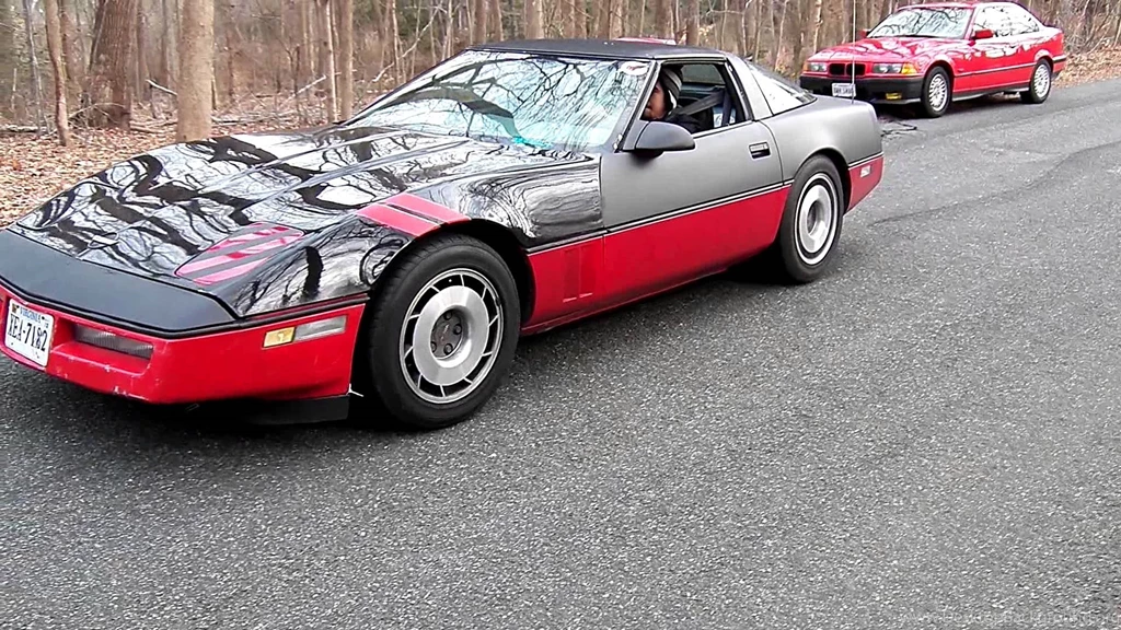 C4 Corvette Burnout YouTube