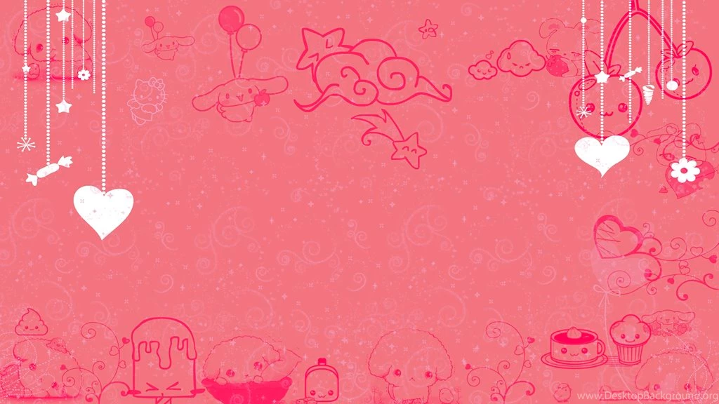 Wallpapers Kawaii Pink By CattyV3 On DeviantArt