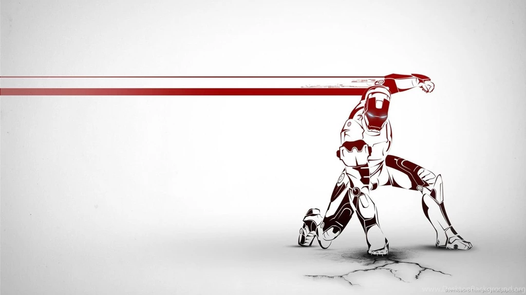 Download 1366x768 Red Iron Man Wallpapers