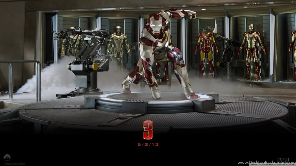 Iron Man 3 Suit Up HD Desktop Wallpapers : High Definition : Mobile