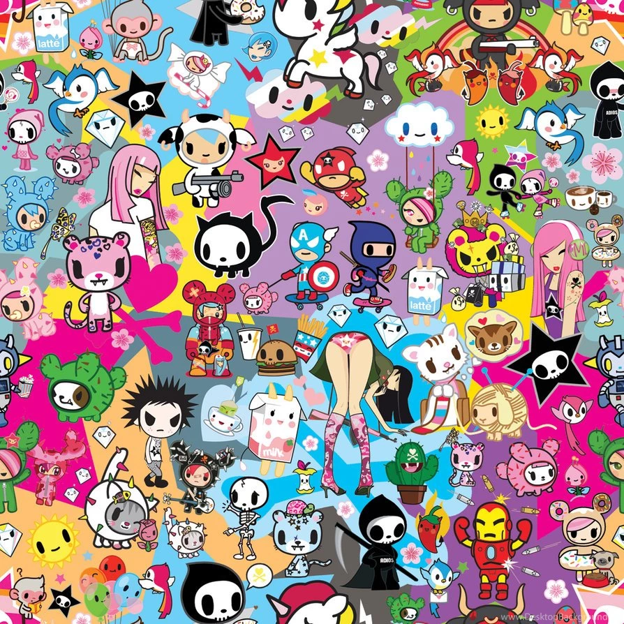 Tokidoki Seamless Repeating By Xoxotique On DeviantArt