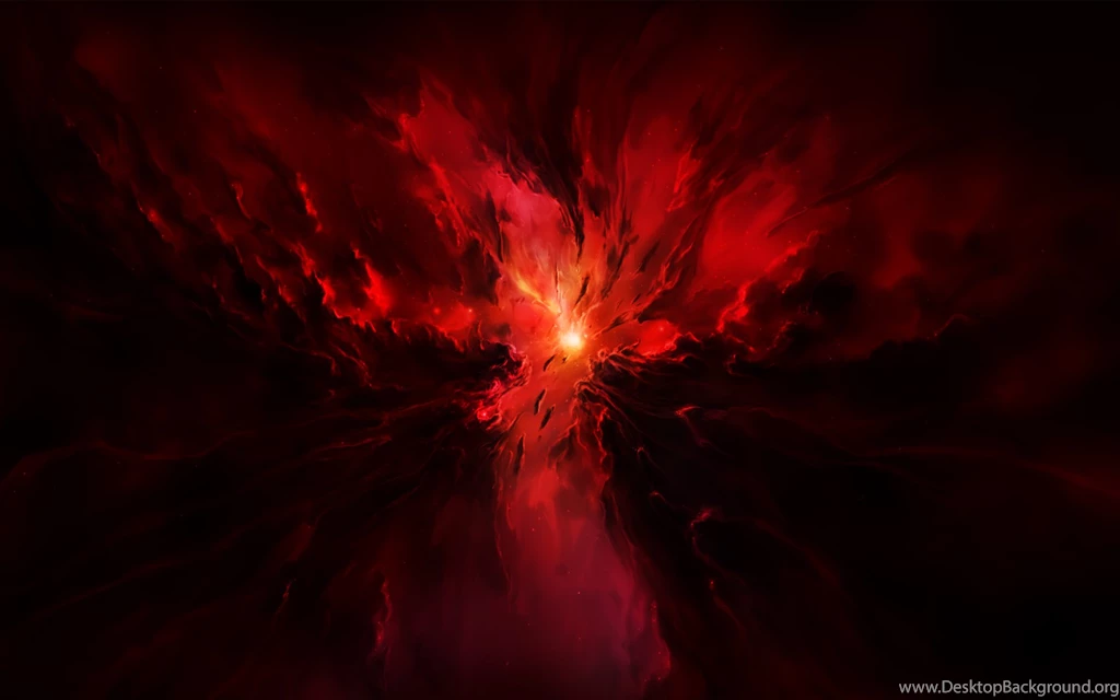 1920x1200 Glow, Red, Lights, Stars, Stars, Space, Clots, Explosion ...