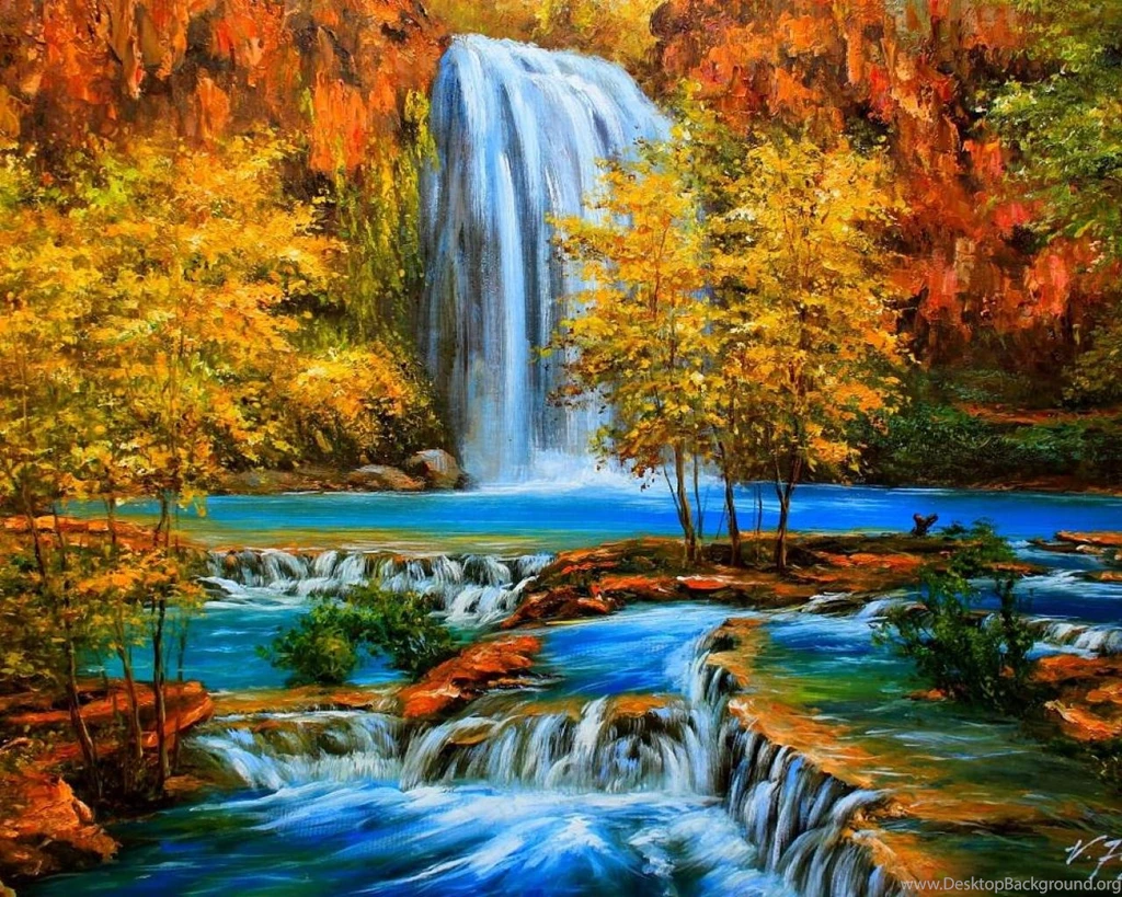 Havasu Falls Grand Canyon Usa (