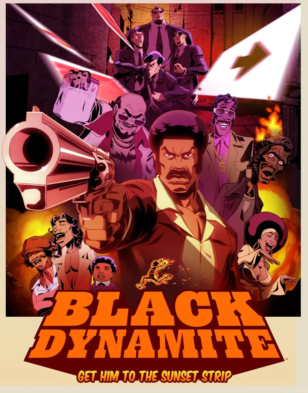 BLACK DYNAMITE Animated Series Trailer, Posters, And Images