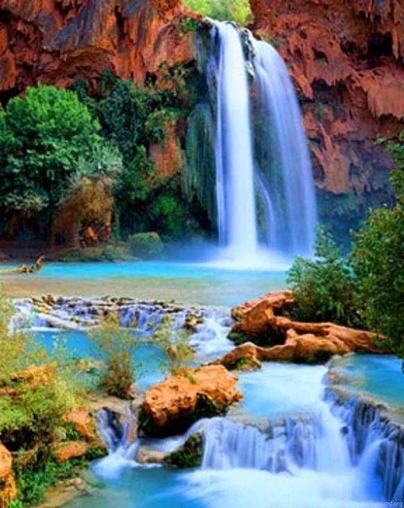World Views Ultimate Tours Choice: The Havasu Falls Of Arizona USA