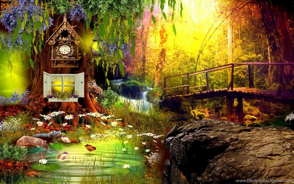 FAIRYTALE PLACE WALLPAPER (