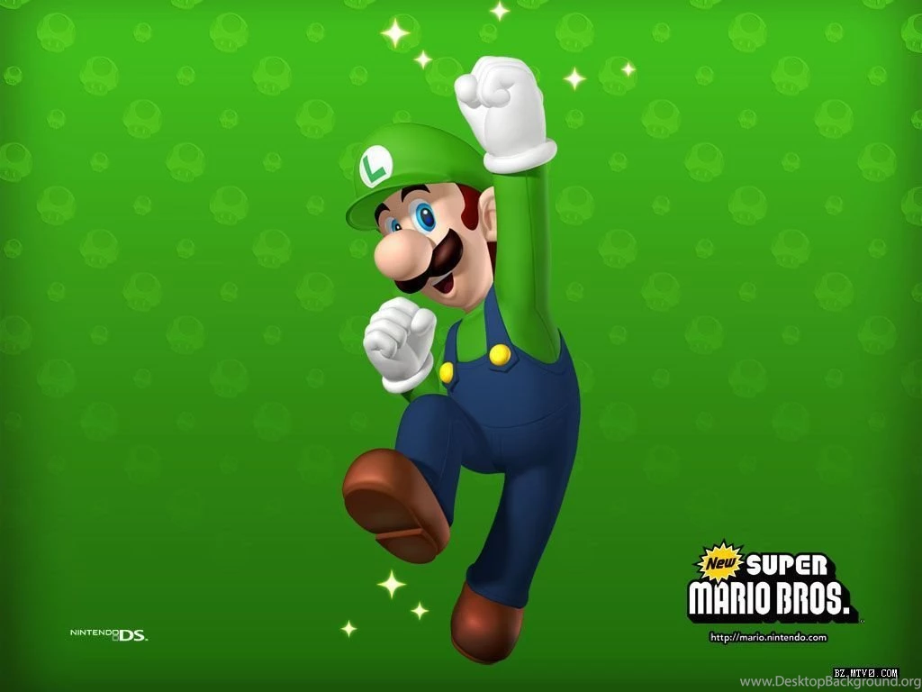 Luigi Wallpapers Super Mario Bros. Wallpapers (1990266) Fanpop