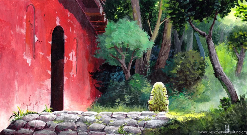 Spirited Away Backgrounds Study By Zwillhyper On DeviantArt