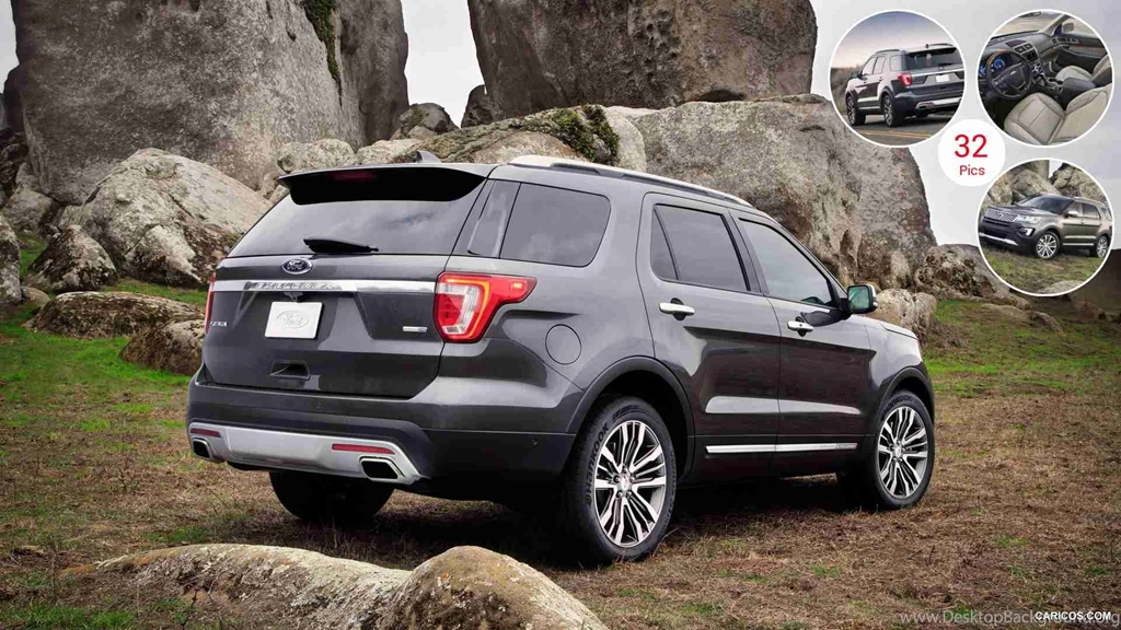 2016 Ford Explorer Platinum   Rear