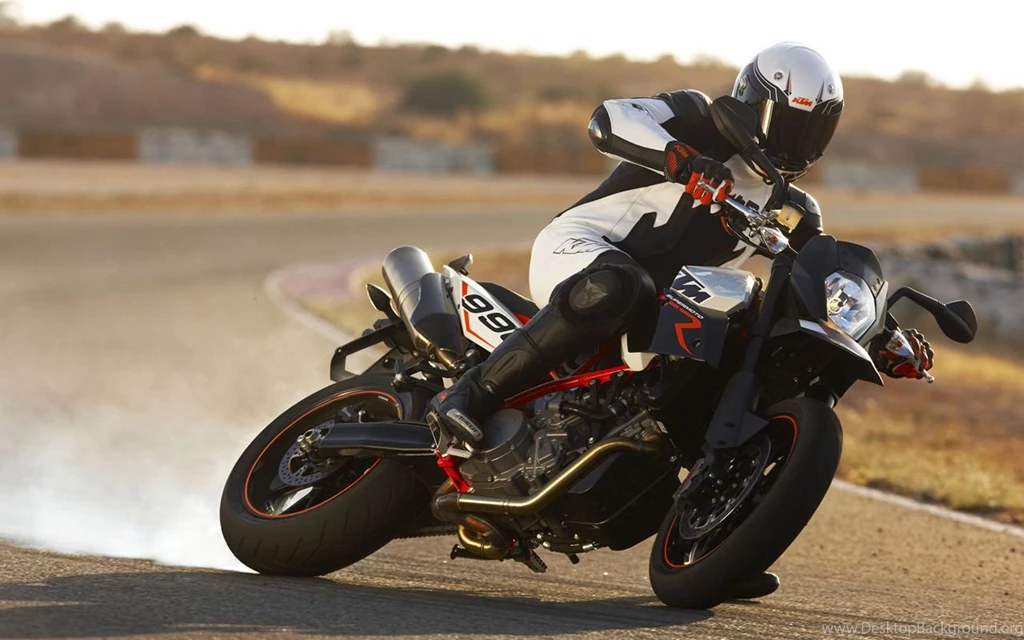 Full HD Ktm Supermoto Front Side Motorcycle Wallpapers