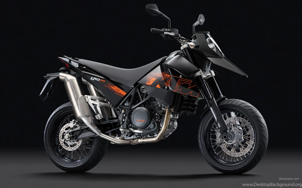 KTM 690 Supermoto Bike Wallpapers HD