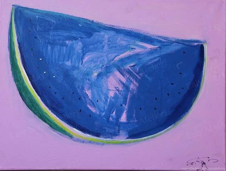 Blue Watermelon Lavender Backgrounds   Ealy Mays Atelier