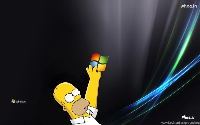 Windows 7 Cartoon Desktop Wallpapers