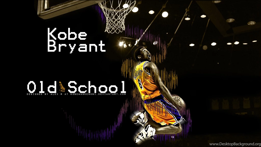Wallpapers Kobe Bryant Los Angeles Lakers Old School 1920x1080 ...