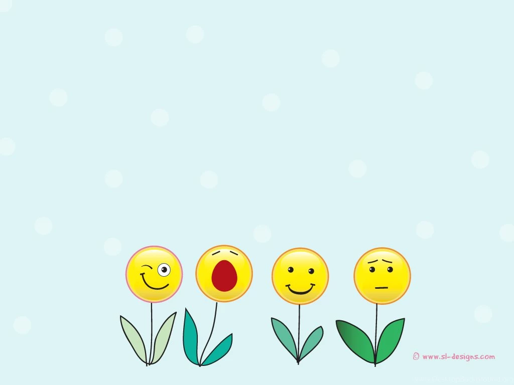 Cute Smiley Face With Black Backgrounds