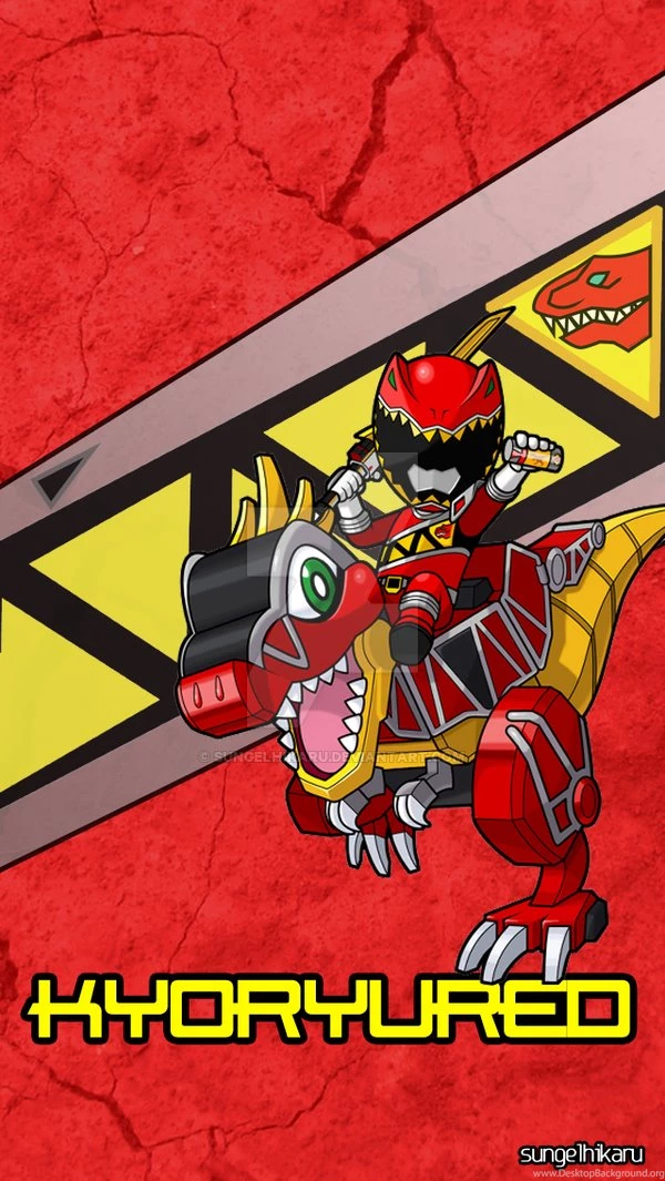 KyoryuRed Mobile Wallpapers By Sungelhikaru On DeviantArt