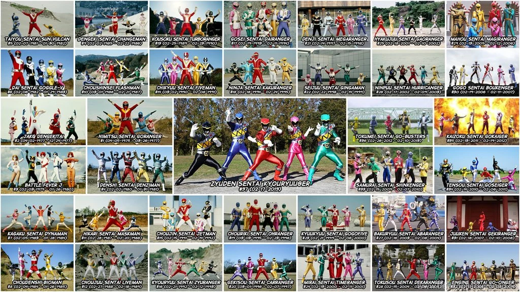 Super Sentai (1975 present) By Nobuharuudou On DeviantArt