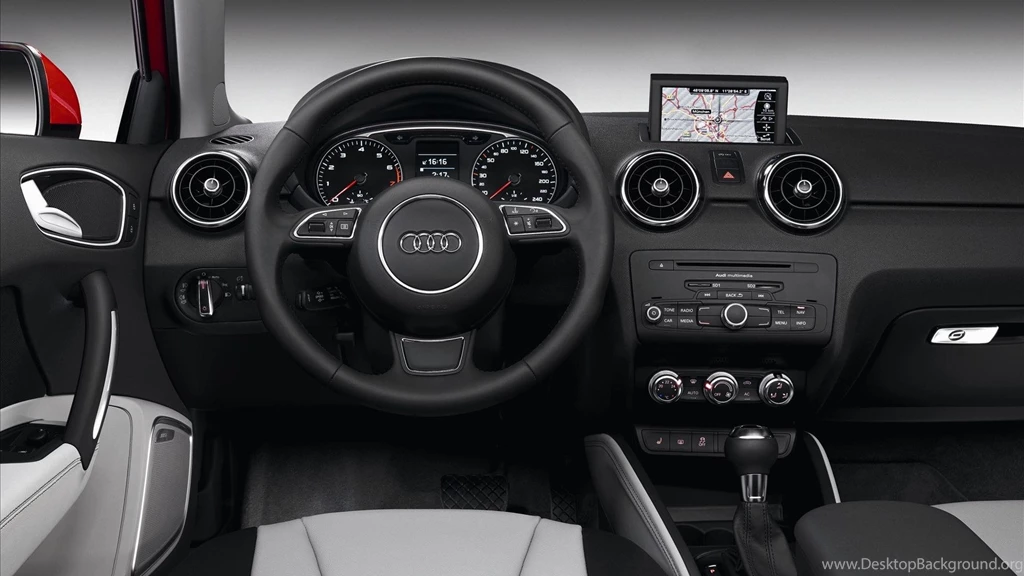 Audi A1 Dashboard Wide A Hd Wallpapers (