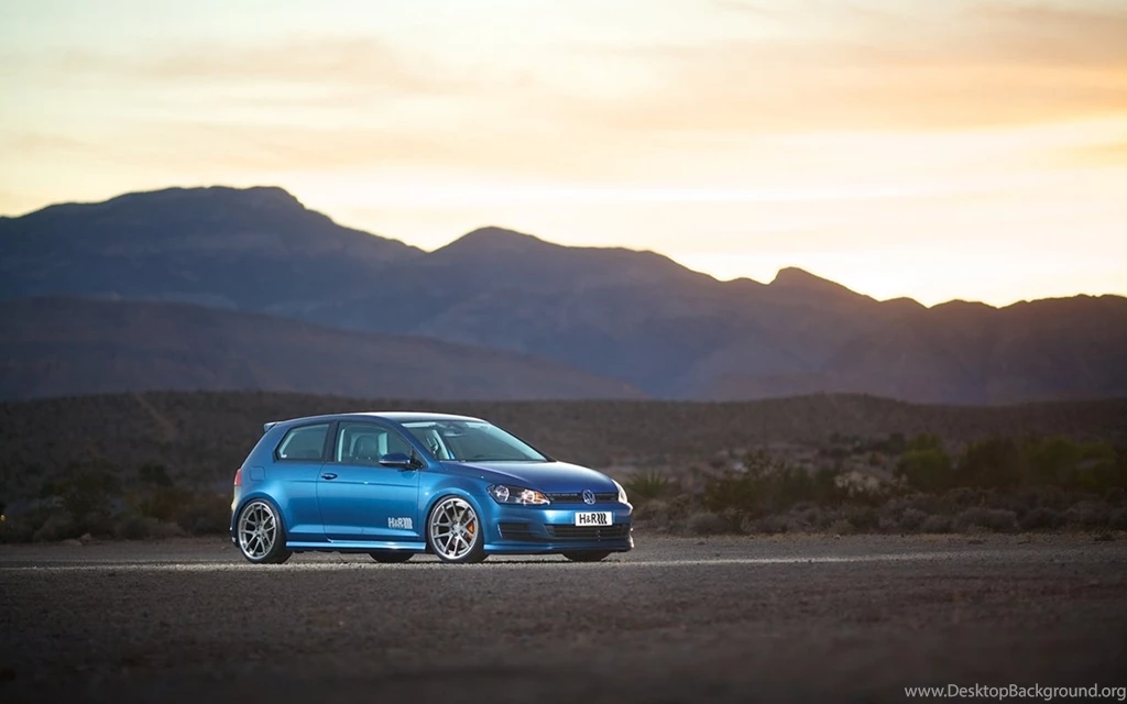 2015 H&R Springs Volkswagen Golf 7 Static 4 1280x800 Wallpapers