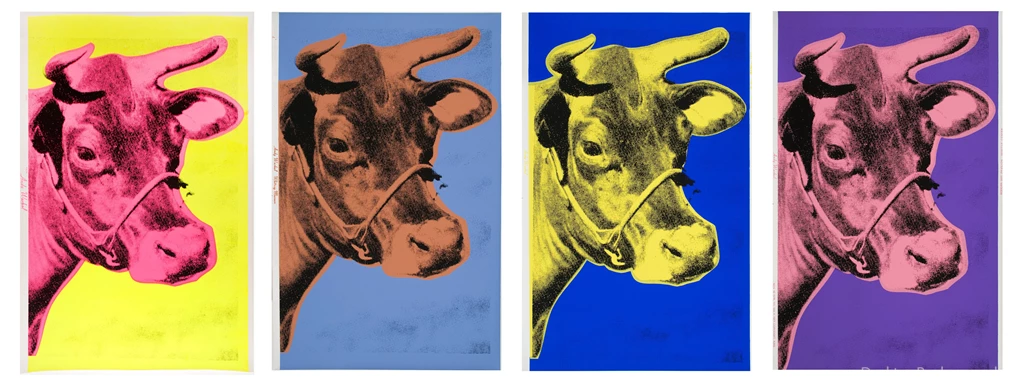 Andy Warhol: Cows
