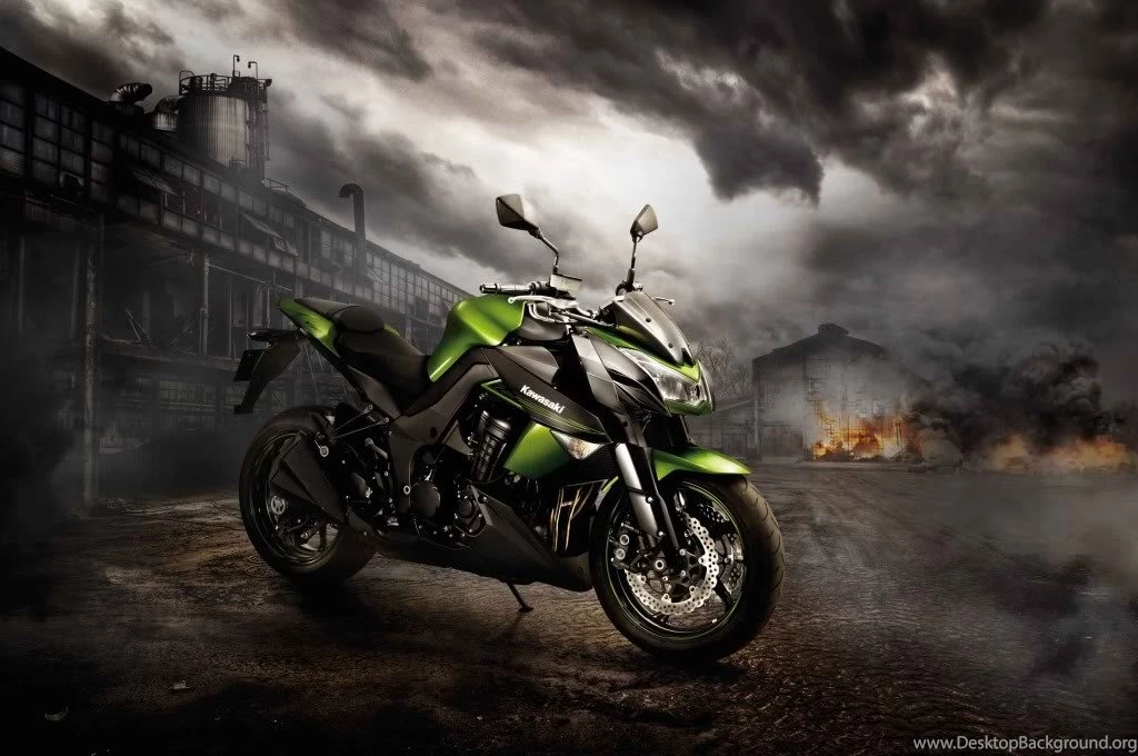 Мото Kawasaki z1000 рисунок