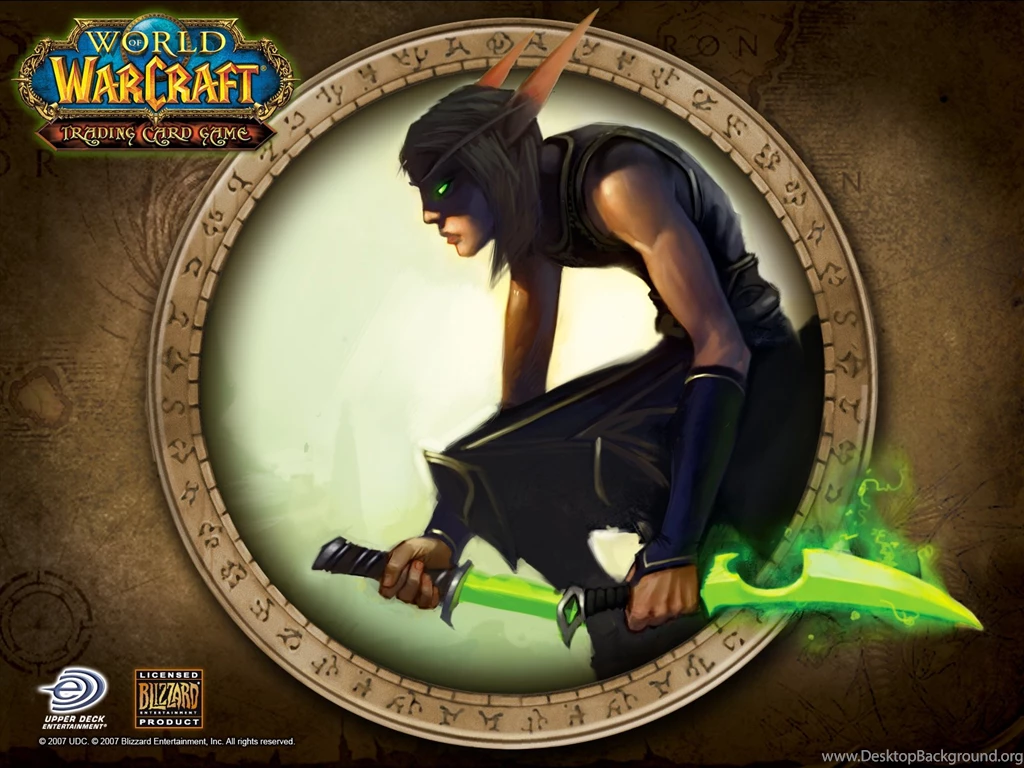 Wallpapers Blood Elf D Rogue World Warcraft 1600x1200